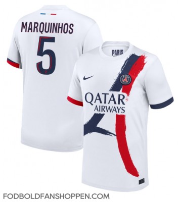 Paris Saint-Germain Marquinhos #5 Udebanetrøje 2024-25 Kortærmet